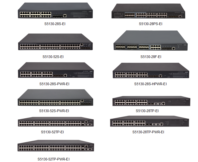 新華三S5130 EI系列交換機(jī)